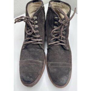 Freebird By Steven Men's Nate Brown Leather Boots Size 10